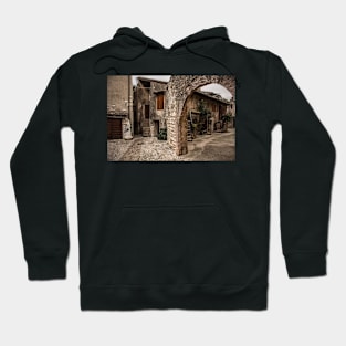 Old Castle Quarter in Malcesine, Italy Hoodie